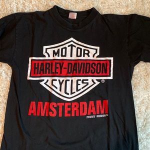 HARLEY DAVIDSON LIMITED EDITION FUN CITY AMSTERDAM HOLLAND TEE Funny Shirts